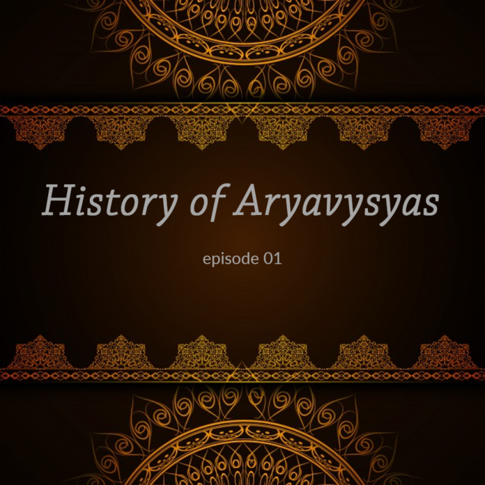 History of Aryavysyas